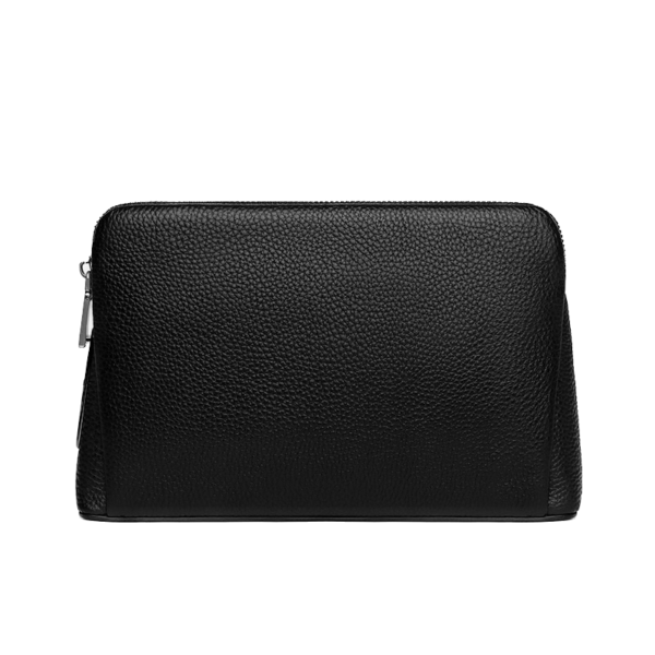 Leren Handtas Unisex - Zwart - Image 6