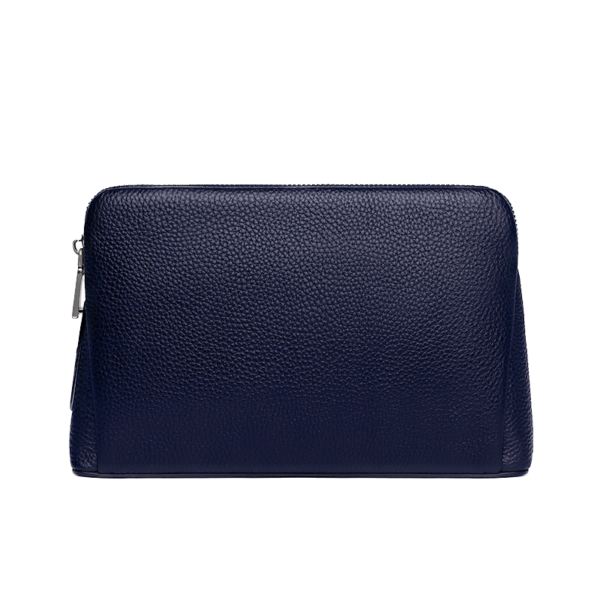 Leren Handtas Unisex - Blauw - Image 6