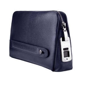 Leren Handtas Unisex - Blauw